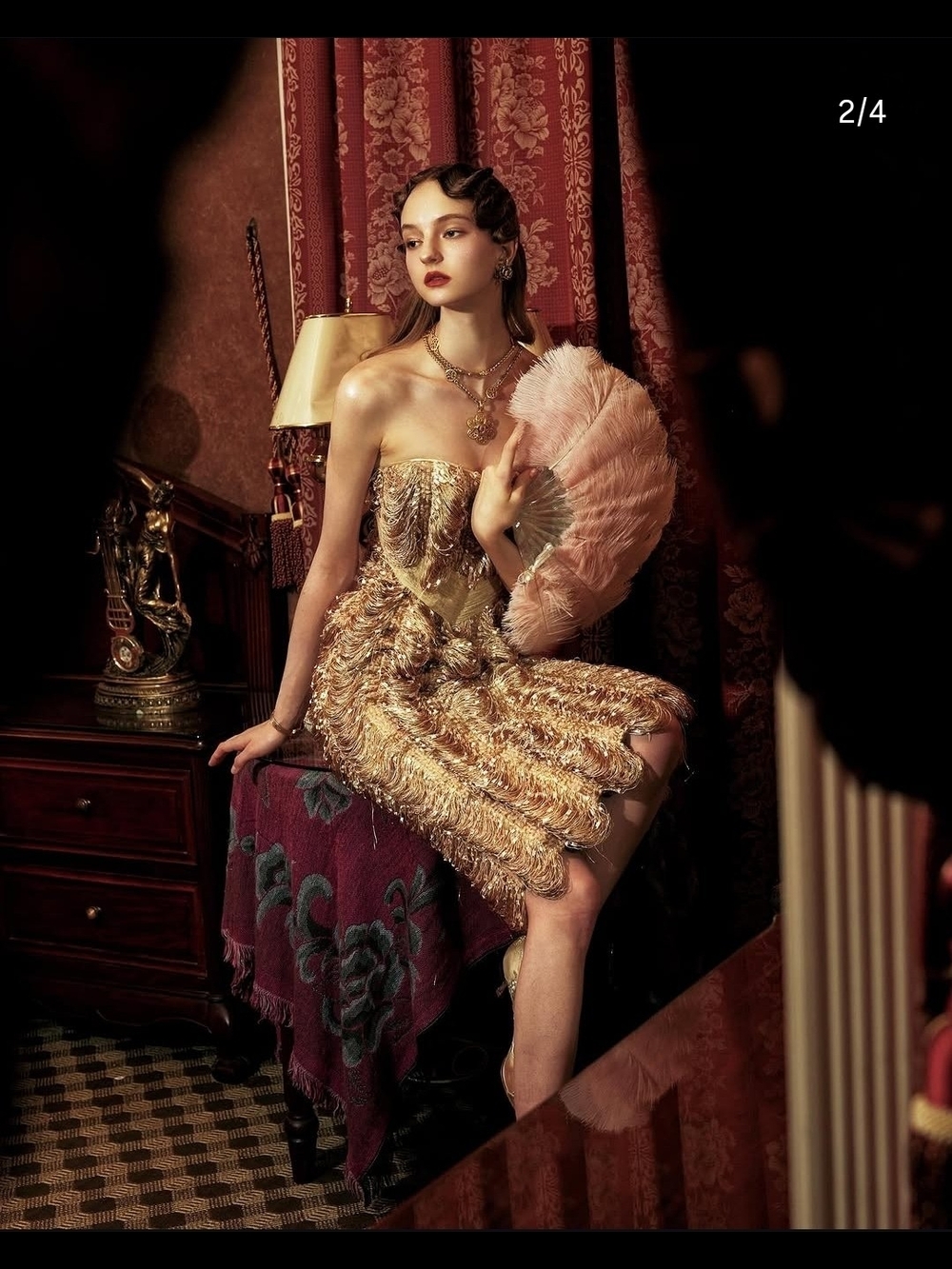 Lacemade Phantom Canary Gown